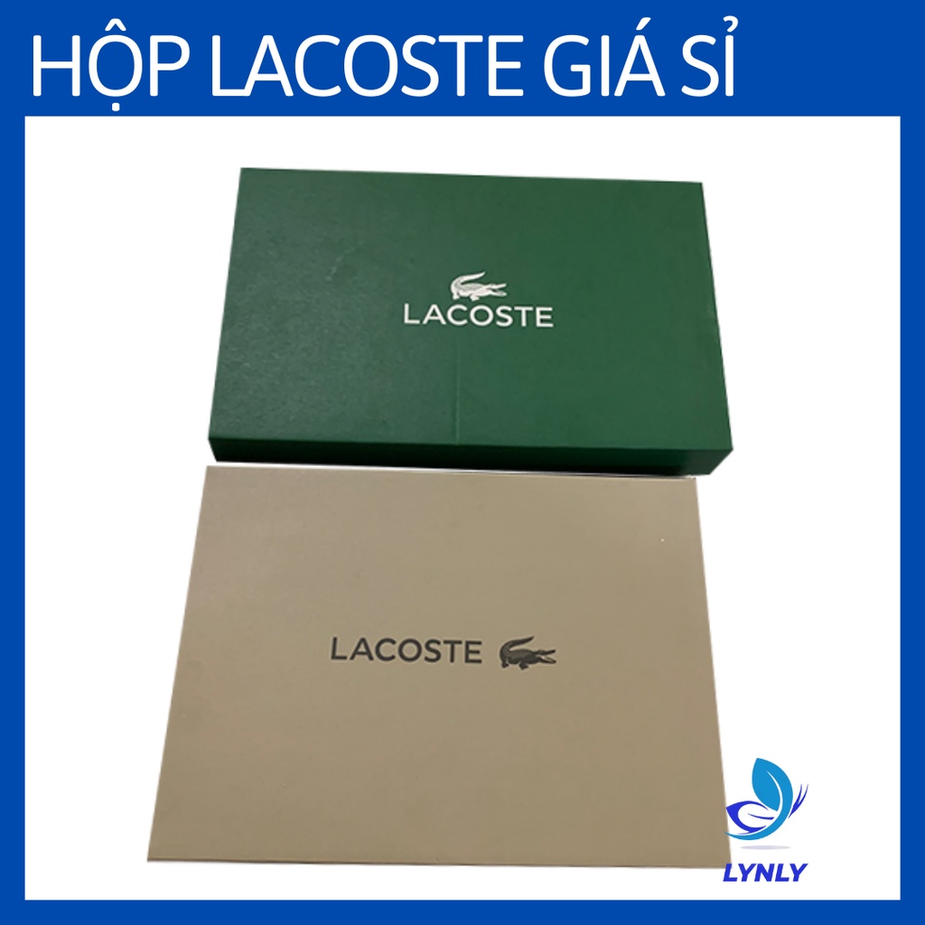 [XẢ HÀNG HÃNG] Hộp Giày Lacoste Chất Lượng Cao