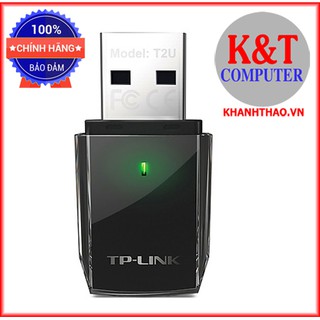 Bộ Chuyển Đổi TP-Link Archer T2U – USB Không Dây Băng Tần Kép AC600 - Hàng Chính Hãng