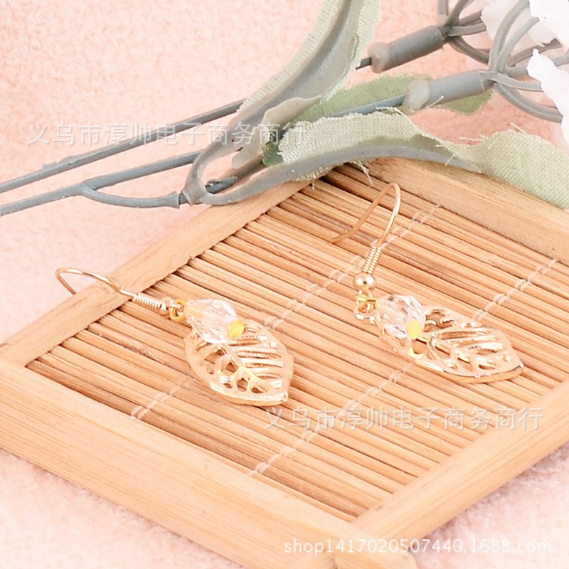 Bông tai xi mạ vàng đồng (5đôi)