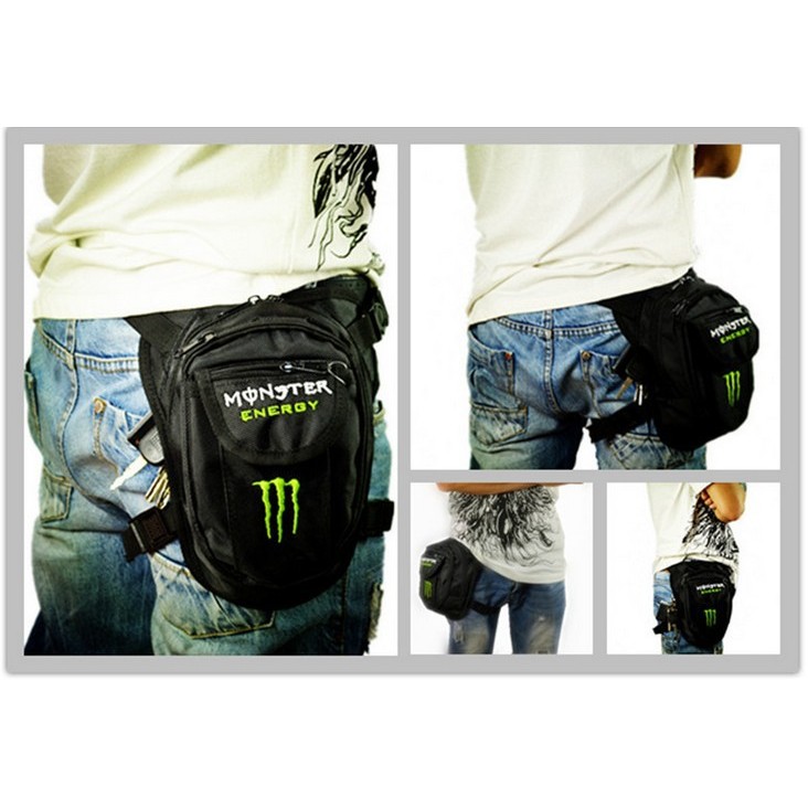 Túi đeo hông 8 ngăn đeo thắt lưng phượt Monster