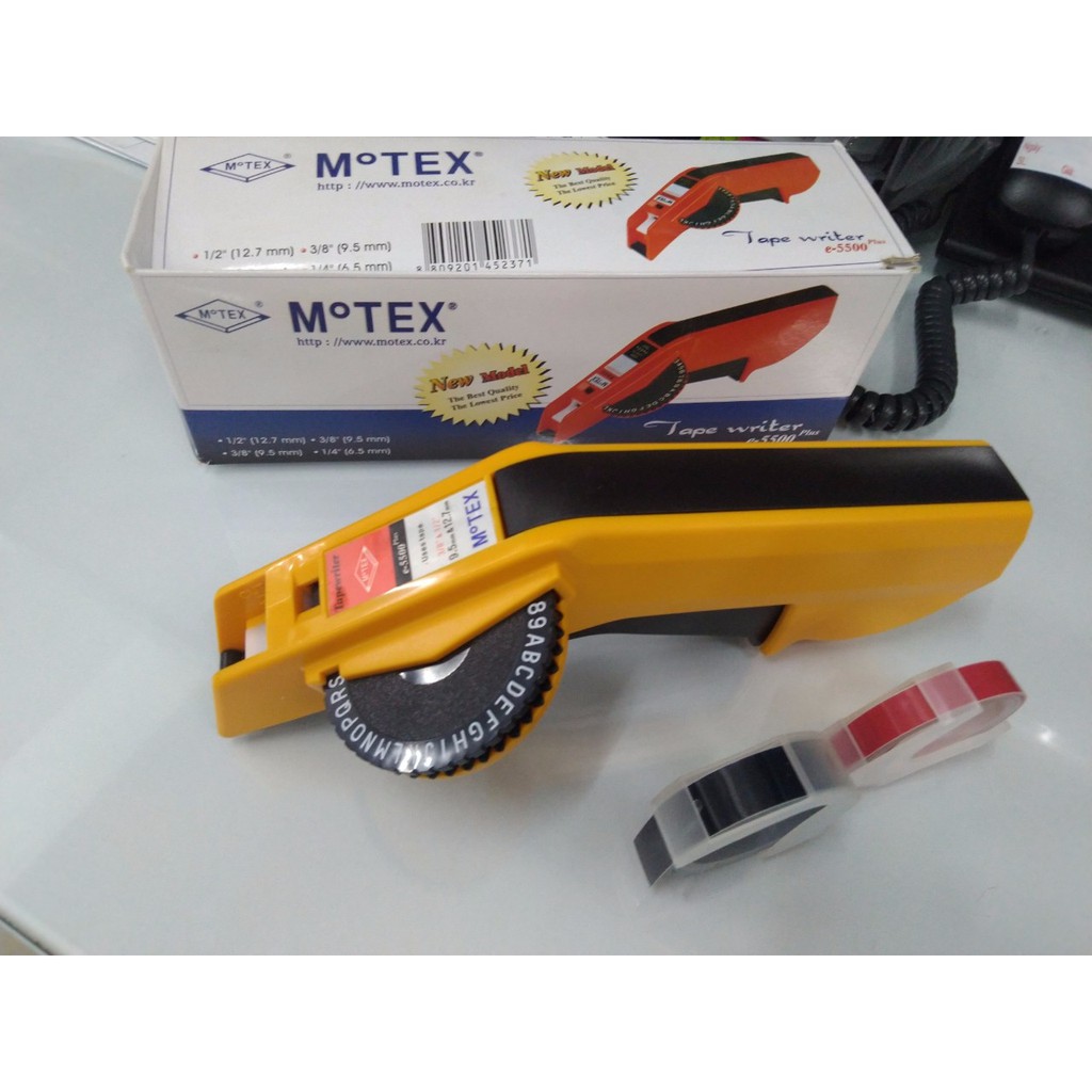 Máy bấm chữ nổi MTex-e5500 - Hàn Quốc