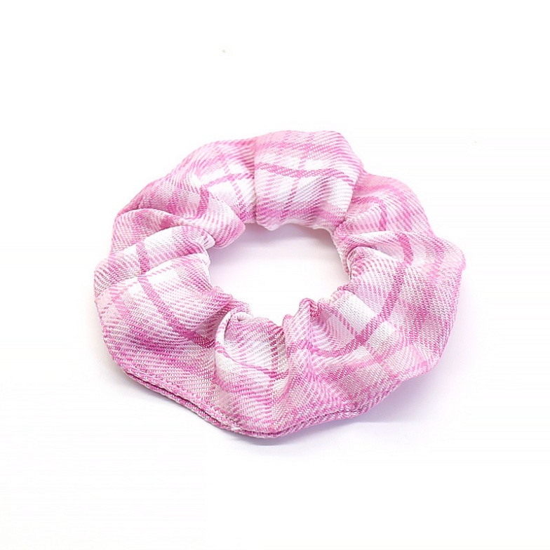 Cột Tóc Scrunchies Caro Đẹp - Dây Buộc Tóc Scrunchie Set Dễ Thương Giá Rẻ (Có Bán Sỉ)