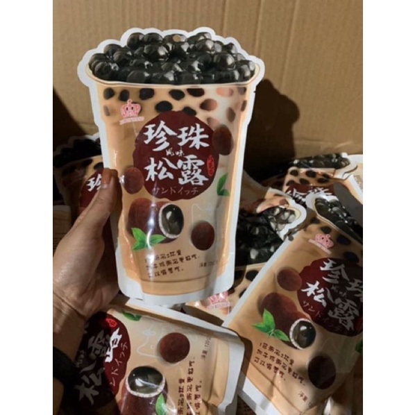 SIÊU HOT- KẸO TRÀ SỮA TRÂN CHÂU gói 120gr