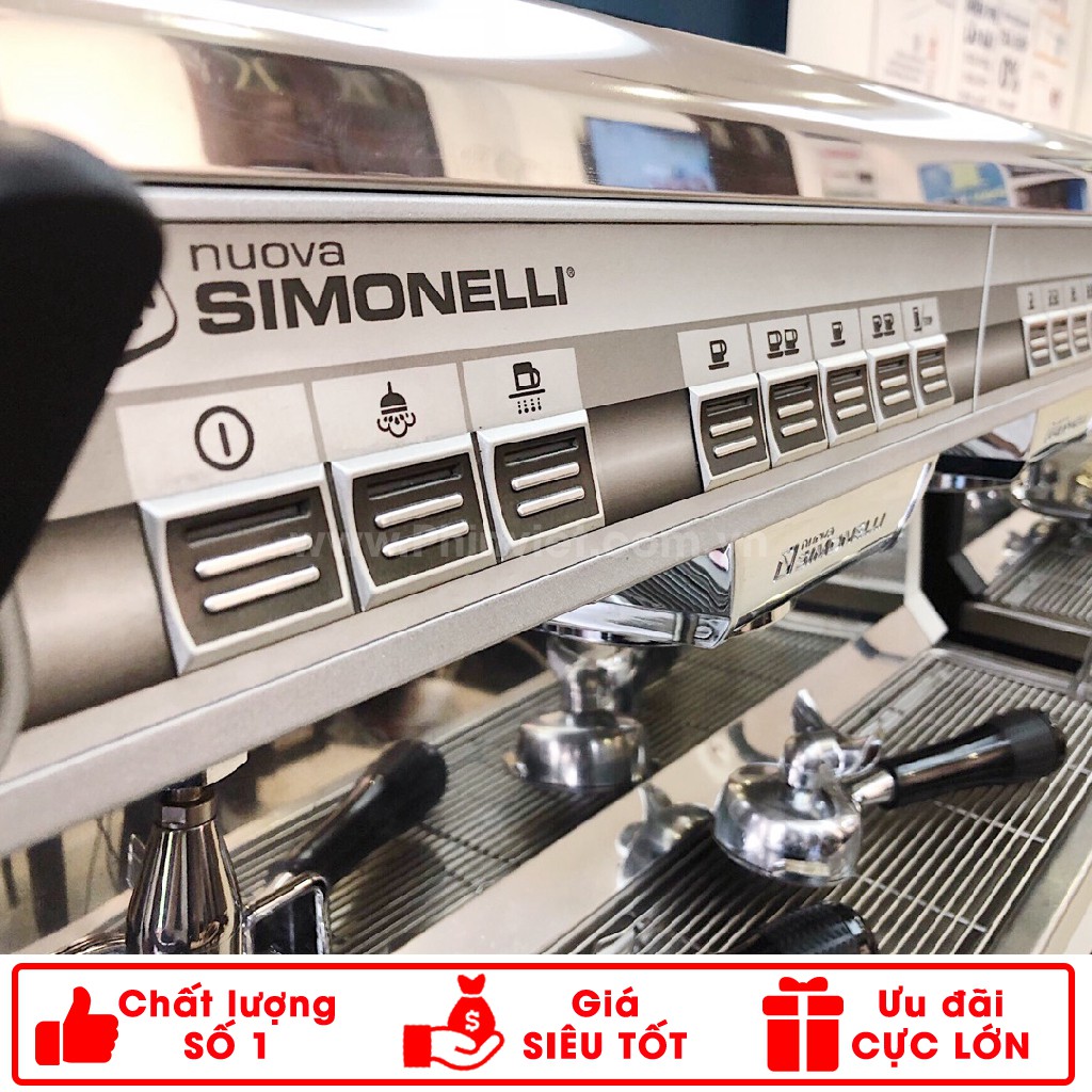 Máy pha cà phê cao cấp giá tốt cho quán Nuova Simonelli Appia 2 group