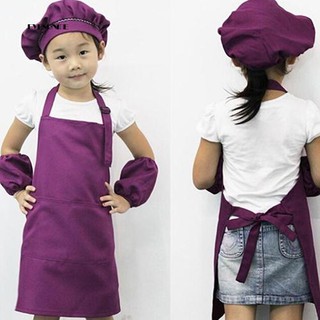 Tạp dề có túi dễ thương cho bé
