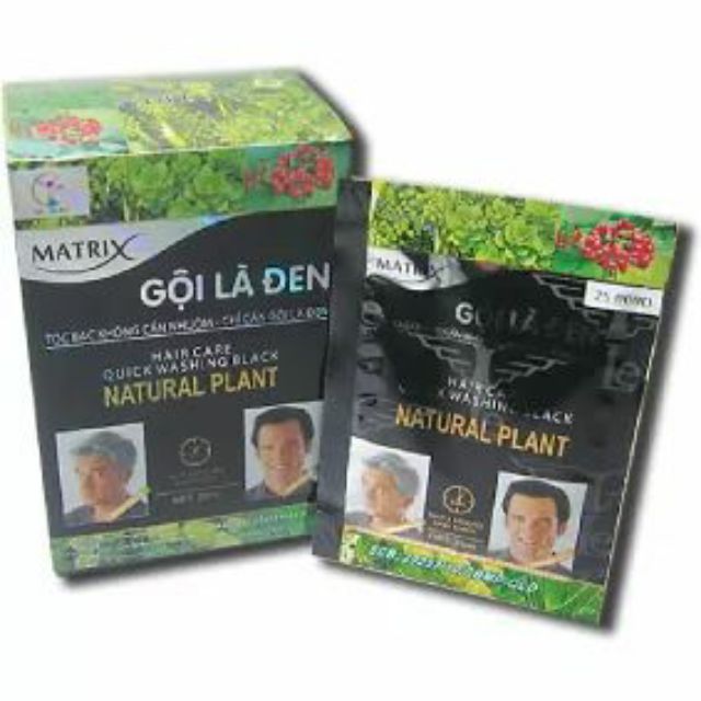 Matrix Gội làm tóc Đen Hộp/10gói