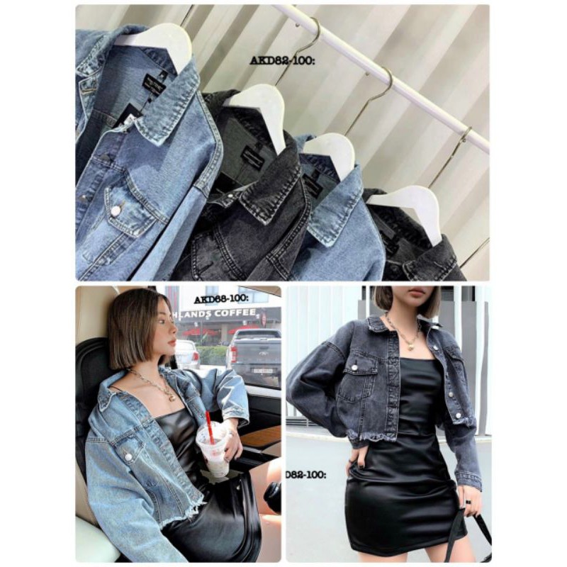 Áo khoác jeans bigsize