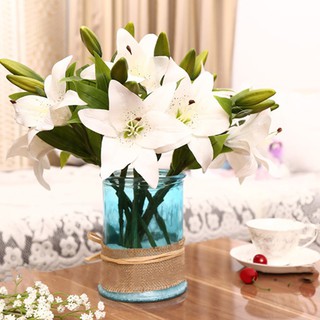 Hoa lily giả để trang trí