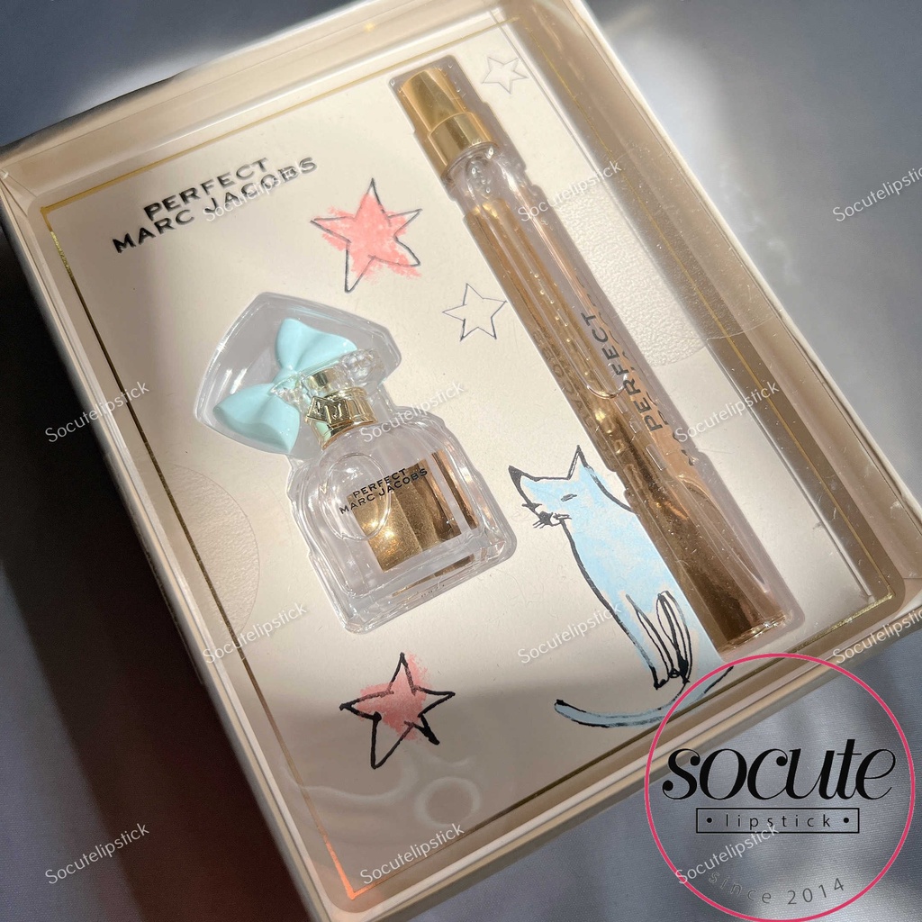 Set Nước hoa Nữ Marc Jacobs Perfect EDP 10ml + 5ml