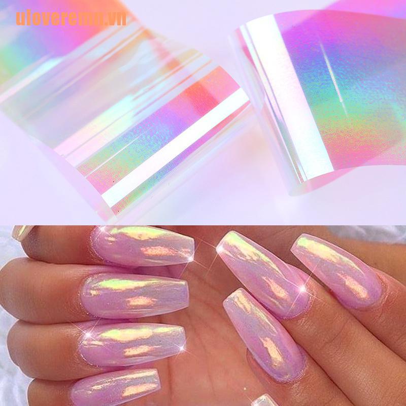 Cuộn Giấy Dán Trang Trí Móng Tay Kích Thước 100x4cm