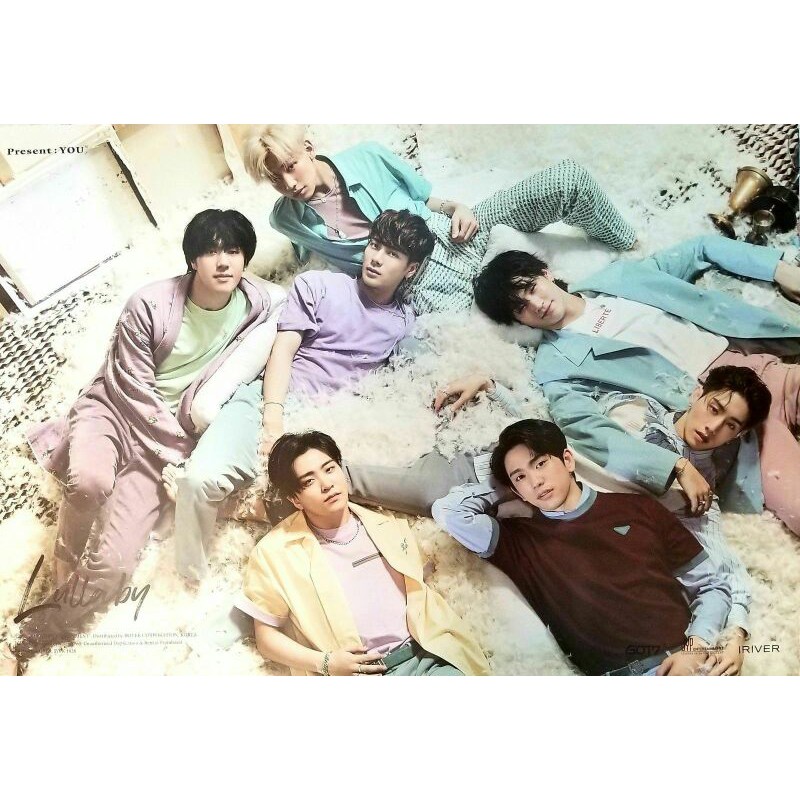 (Pt.1) Poster GOT7 official, chính hãng,có sẵn, hình ca sĩ, poster album, áp phích, tranh treo tường,present you me, dye | BigBuy360 - bigbuy360.vn