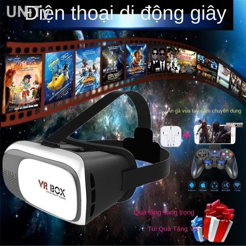 ﹉✕❖Kính VR chơi game console Kính 3D Kính thực tế ảo xem phim màn hình lớn tất cả trong một smartphone tay cầm đặc biệt