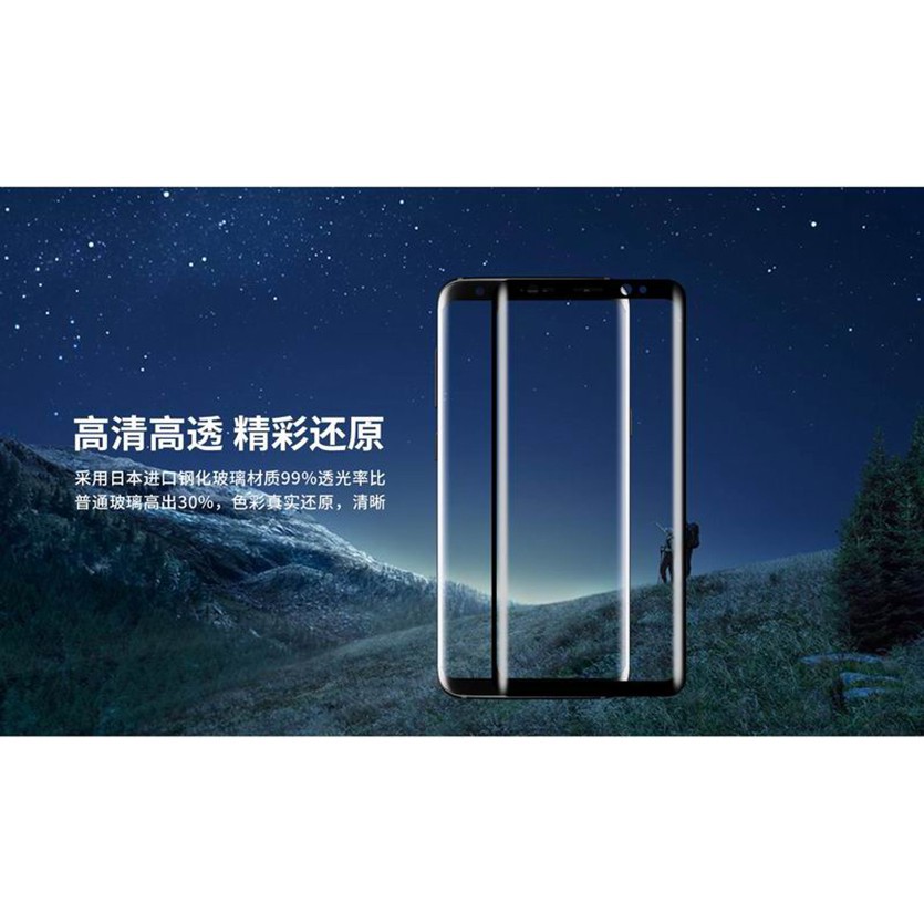 CHÍNH HÃNG Kính cường lực FULL VIỀN Remax GL-08 SAMSUNG S9 PLUS 100% kính cường lực cao cấp