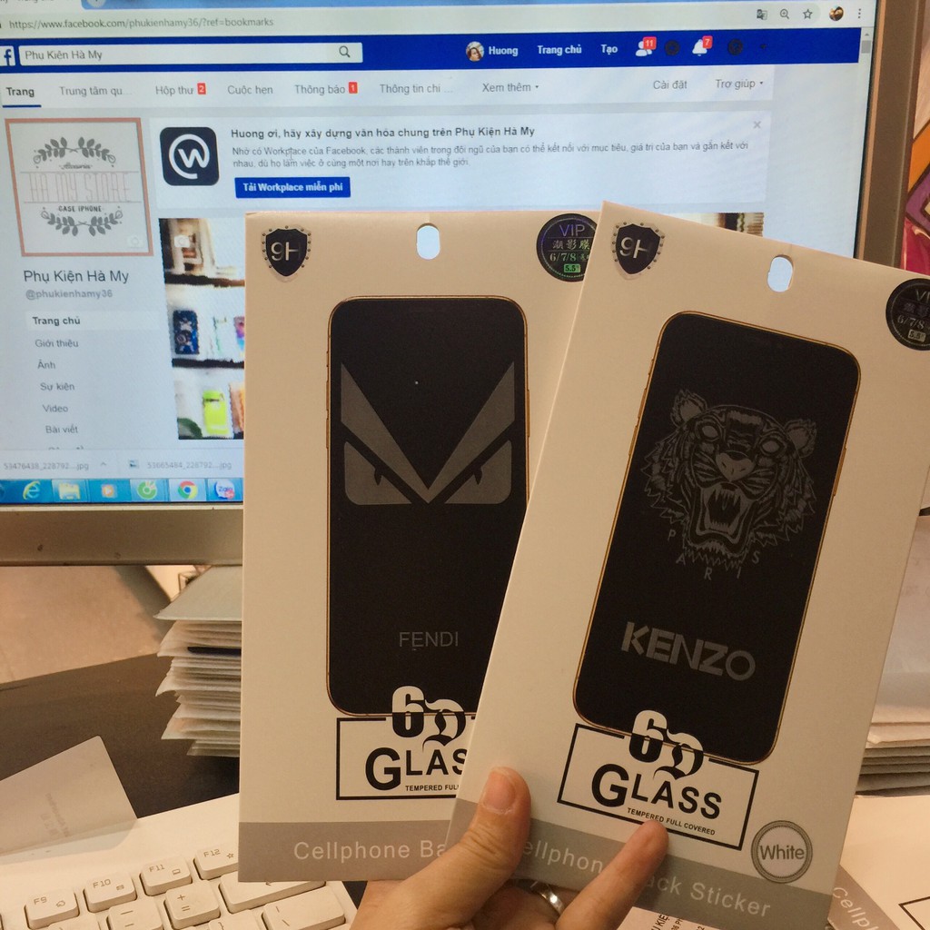 Kính cường lực có hình , siêu hot, siêu CUTE từ 6PL-11PROMAX