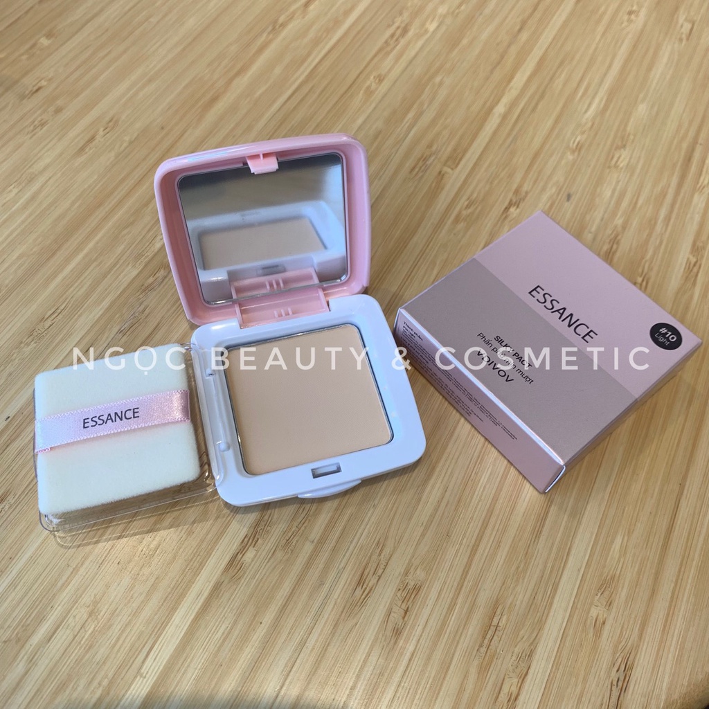 Phấn phủ mịn mượt Essance Silky Pact 11g