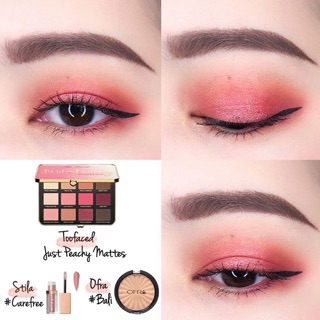 BẢNG PHẤN MẮT TOOFACED JUST PEACHY MATTES.