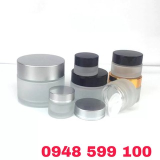 HŨ THỦY TINH ĐỰNG MỸ PHẪM 15GRAM
