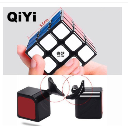 Rubik 3x3 Qiyi Sail Rubik 3 Tầng Khối Lập Phương Rubik ⚡RẺ VÔ ĐỊCH⚡ Giúp Bé Rèn Luyện Trí Nhớ và Sự Thông Minh Khéo Léo