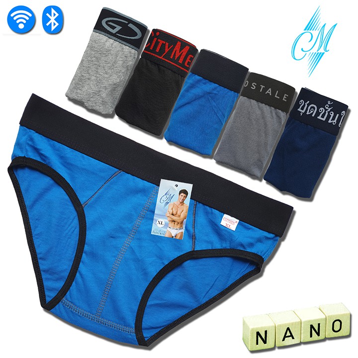 Quần lót nam 🍀 FREESHIP 🍀 nhiều lưng vải cotton thấm hút tốt , quần sịp nam tam giác