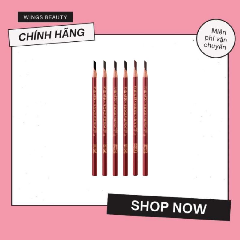 MEIJIANG - Chì đá vẽ sợi lông mày Blade Eyebrow Pen