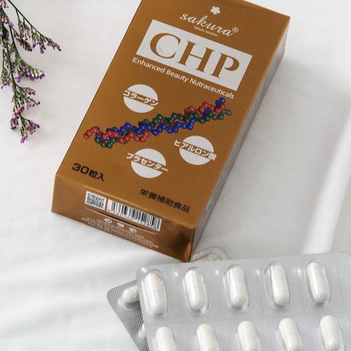 Viên Uống Trắng Da Chống Lão Hóa Sakura CHP Enhanced Beauty Nutraceuticals 60 Viên | BigBuy360 - bigbuy360.vn