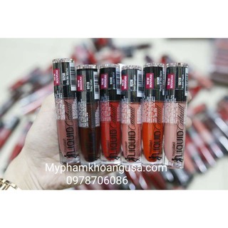 Son Wet n Wild MegaLast Liquid Catsuit Matte Lipstick chính hãng có Bill