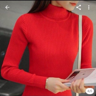 Áo len cổ lọ nhiều màu