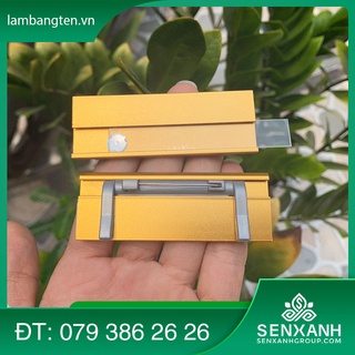 10 cái Phôi bảng tên nhân viên, Phôi sản xuất bảng tên nhân viên, Kích thước: 2.5x7 cm
