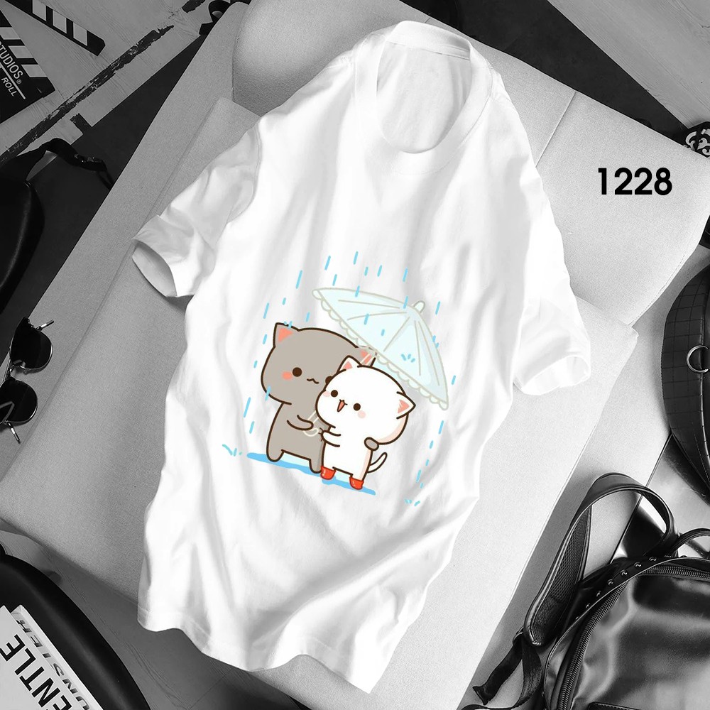 ÁO thun đôi nam nữ 🛵FREE SHIP🛵 áo thun nữ in hình đẽ thương kute gấu yêu dày dặn rẻ đẹp G013