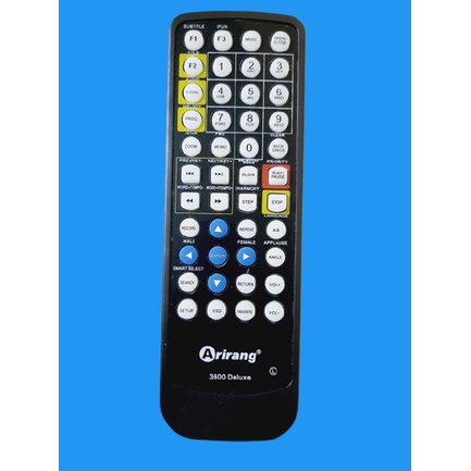 Remote điều khiển từ xa dàn  hát Karaoke Arirang 3600 Deluxe- Hàng chính hãng ,mới 100% .Tặng kèm pin