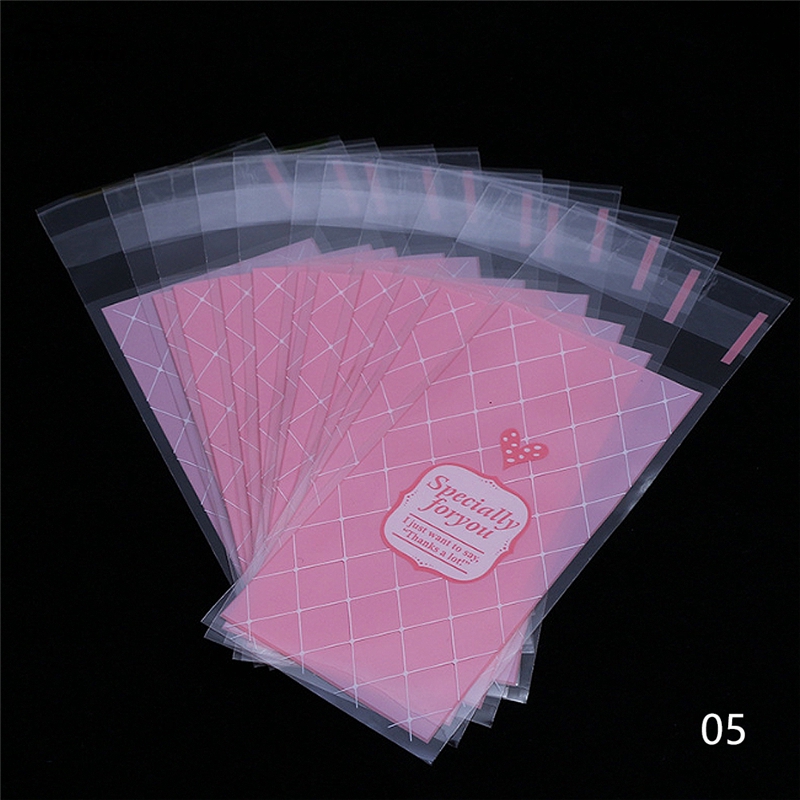 Set 100 Túi Bóng Kính Đựng Bánh Kẹo Xinh Xắn