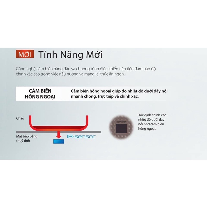 BẾP TỪ PANASONIC KY-C227E KHÔNG LÒ NƯỚNG