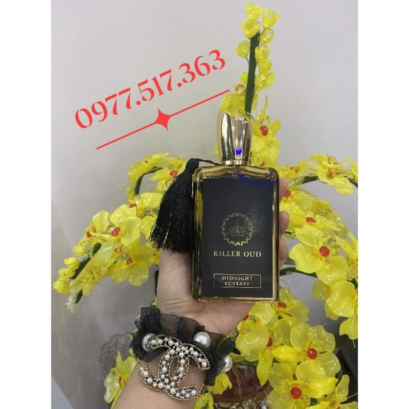 Nước hoa Dubai Killer Oud Midnight Ecstasy (đen)