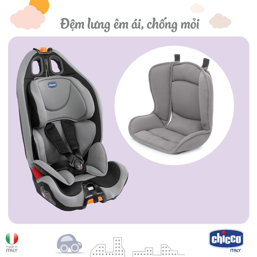 Ghế ngồi ô tô Chicco Gro-Up 123