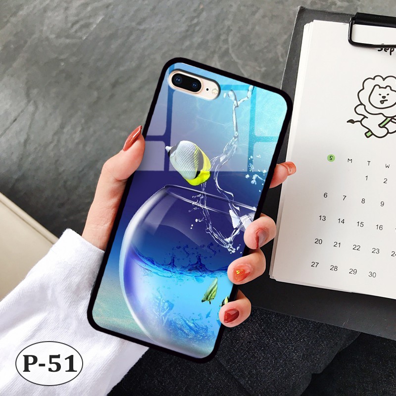 Ốp kính 3D IPHONE 8 Plus