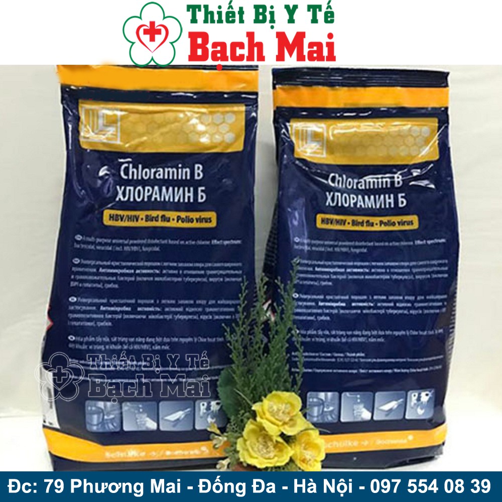 Cloramin B Khử Trùng Nước, Sàn Nhà, Đồ Vật [Túi 01 kg Chính Hãng]