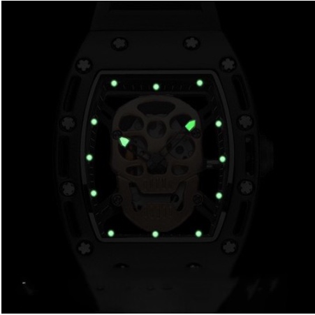 Đồng hồ nam đẹp 2021 Skull Richard Miller chống nuoc chong xuoc rm 5201