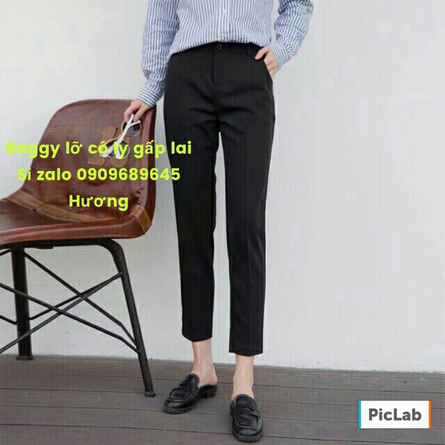 🔴Quần tây baggy nữ, quần nữ công sở, quần âu may đồng phục đi học đi làm đi chơi