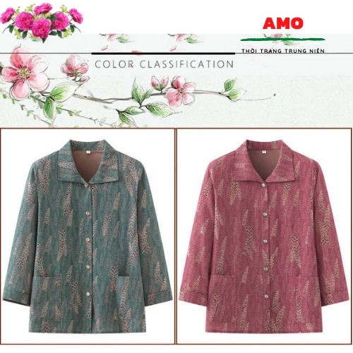 Áo sơ mi cao cấp cho người trung niên, người già, SM chuoi