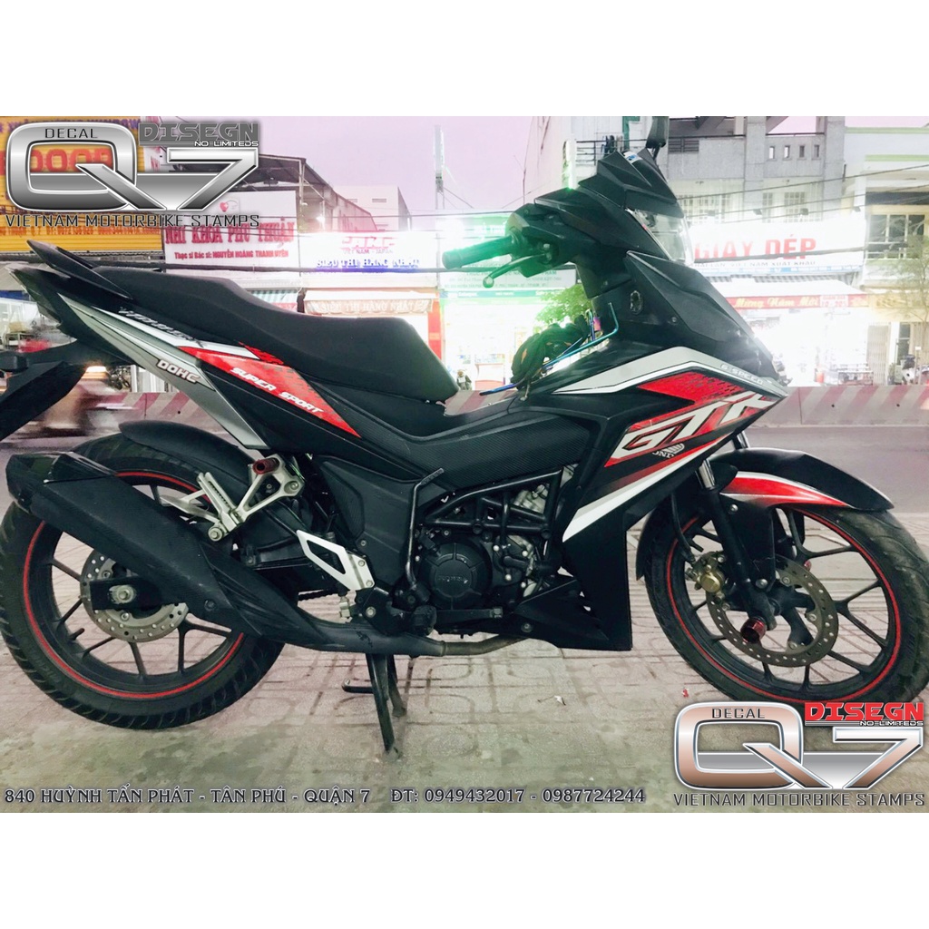 Tem Rời WINNER V1 GTR ĐỎ ĐEN