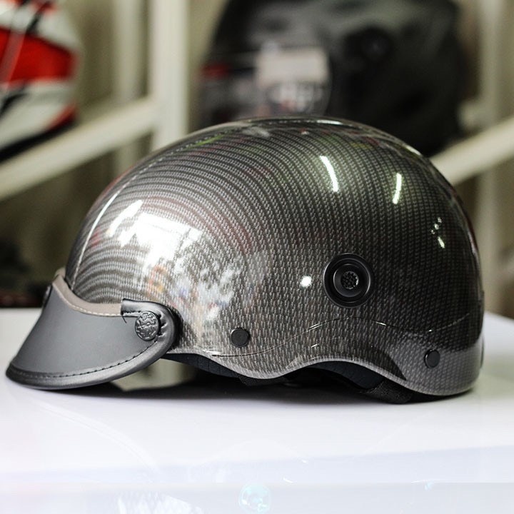 Mũ bảo hiểm nhúng cacbon có lỗ thông gió rẻ đẹp hàng chất lượng kiểu mẫu đẹp  Cao Cấpấp