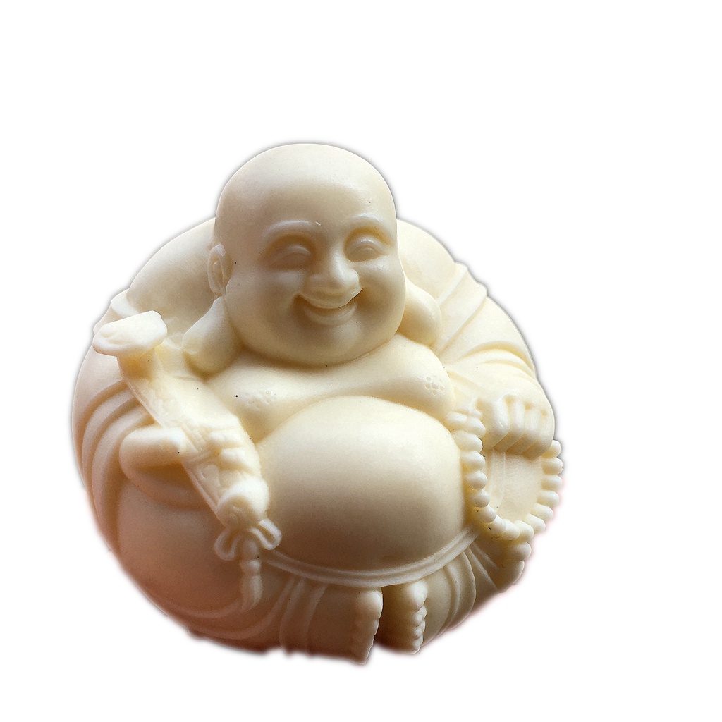 Tượng Phật Di Lặc Maitreya Bergamot Trang Trí Nội Thất Xe Hơi Màu Ngà Voi Maitreya A Group Heqi