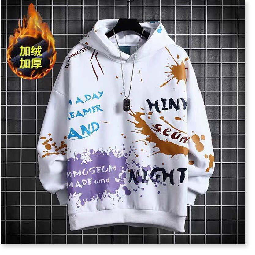 ÁO HOODIES NAM HỌA TIẾT CÁ TÍNH FROM TO Y HÌNH CHẤT NỈ THẤM HÚT MỒ HÔI CỰC TỐT KHÁNH AN STORE