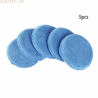 5X Soft Applicator Microfiber Car Wax Applicator Pad Polishing