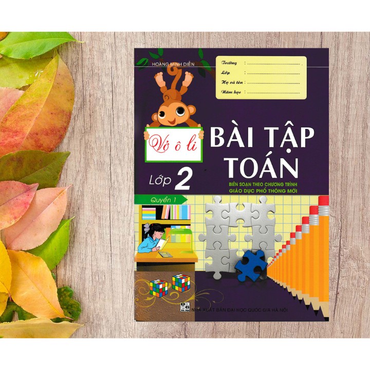 Sách Vở Ô Li Bài Tập Toán Lớp 2 (Quyển 1)