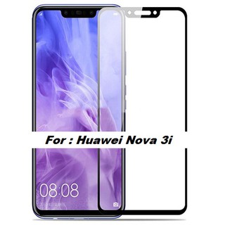 [FULL-ĐEN] Miếng kính cường lực Full viền màn hình điện thoại Huawei Nova 3i