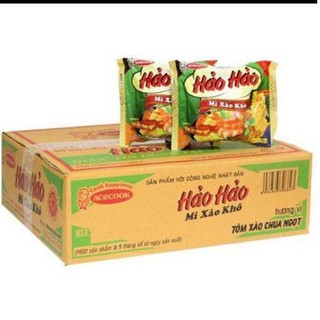 Mì ăn liền Hảo Hảo xào khô thùng 30 gói x 75g