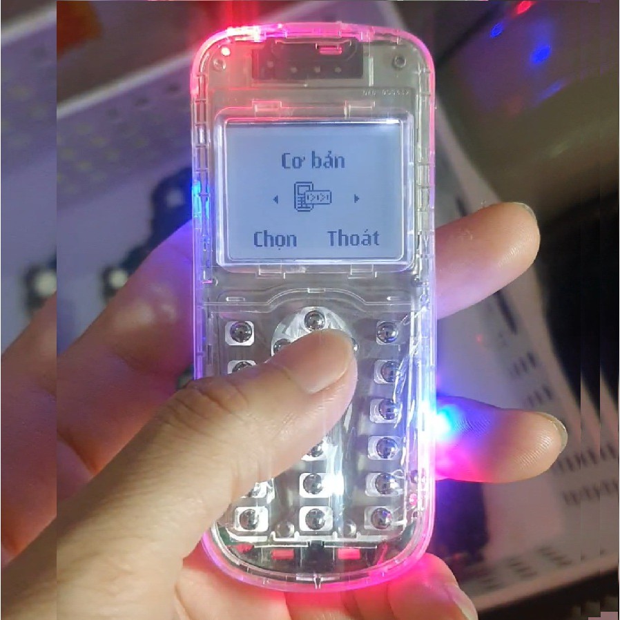 ( Phím Bi) - Điện thoại Nokia 1202, 1280 Độ 10 Bóng Nháy + 1 Bóng Led 7 Màu RGB | BigBuy360 - bigbuy360.vn