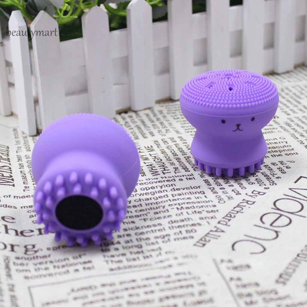 [Hàng mới về] Cọ rửa mặt cầm tay hỗ trợ làm sạch sâu mát xa da mặt tiện dụng