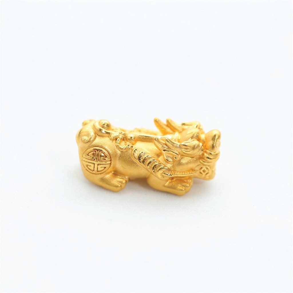 ANCARAT - Charm tỳ hưu thiên lộc vàng 24k - Miễn phí tết dây đeo tay handmade